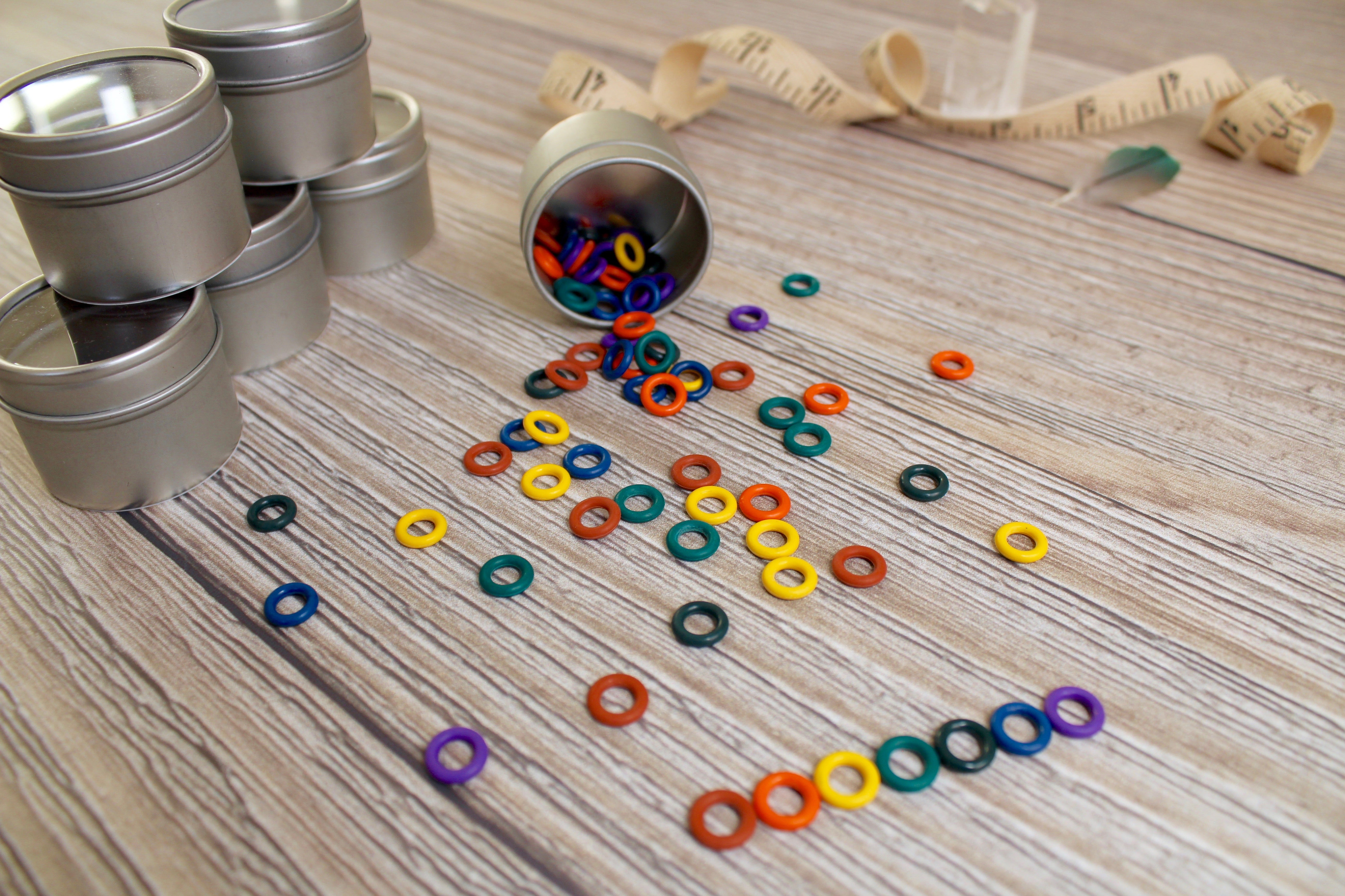 Vintage Rainbow Set | Stitch Markers