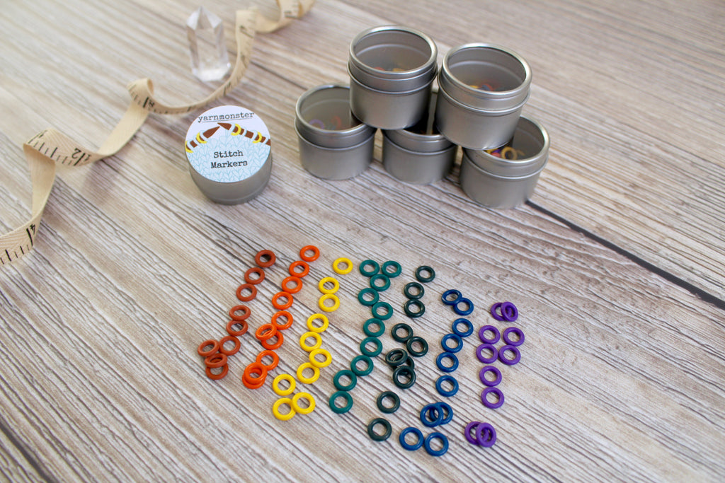 Vintage Rainbow Set | Stitch Markers