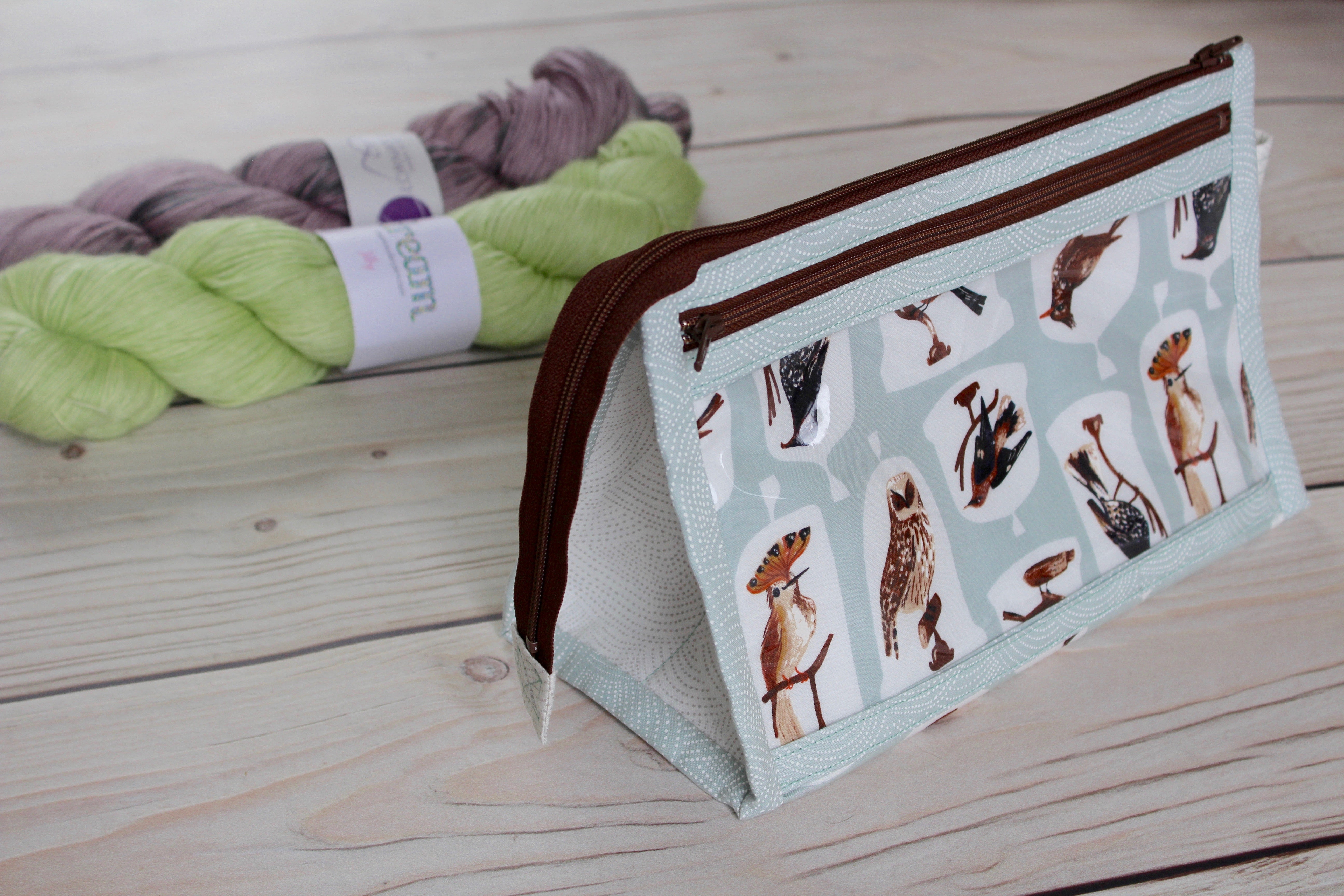 Natural History Inside Outside Pouch | Caged Birds