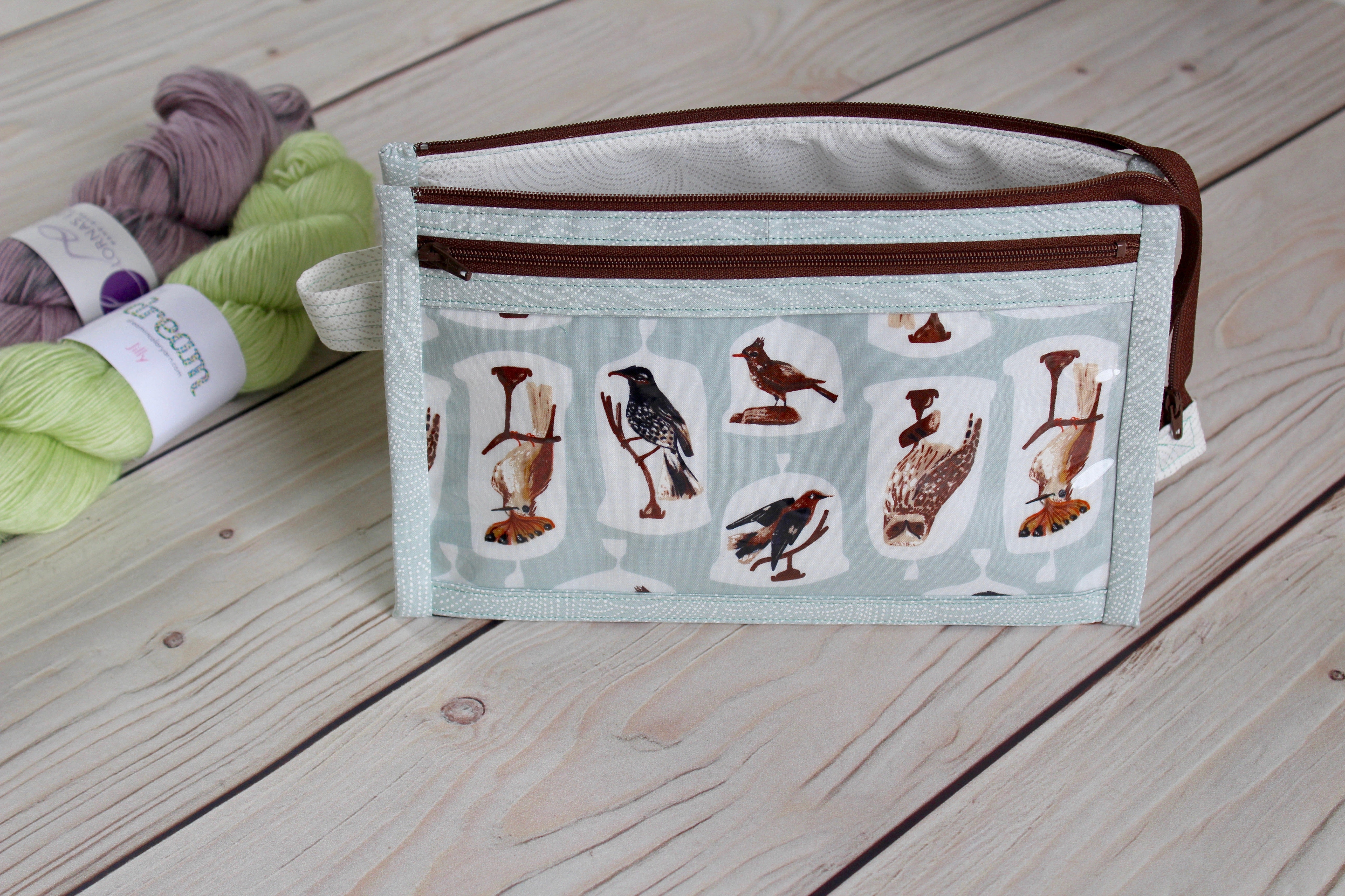 Natural History Inside Outside Pouch | Caged Birds