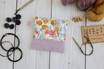 Interchangeable Knitting Needle Case 6-Tip | Ranunculus Floral